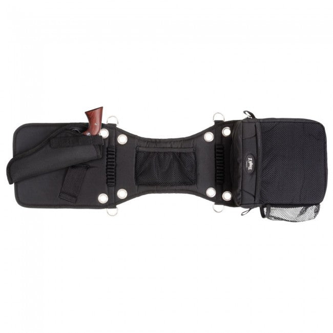 Tough-1 Saddle Bag/Gear Carrier w/Gun Holster Tack - Saddle Accessories Tough 1