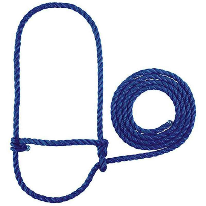 Weaver Cattle Rope Halter Livestock - Show Supplies Weaver Blue