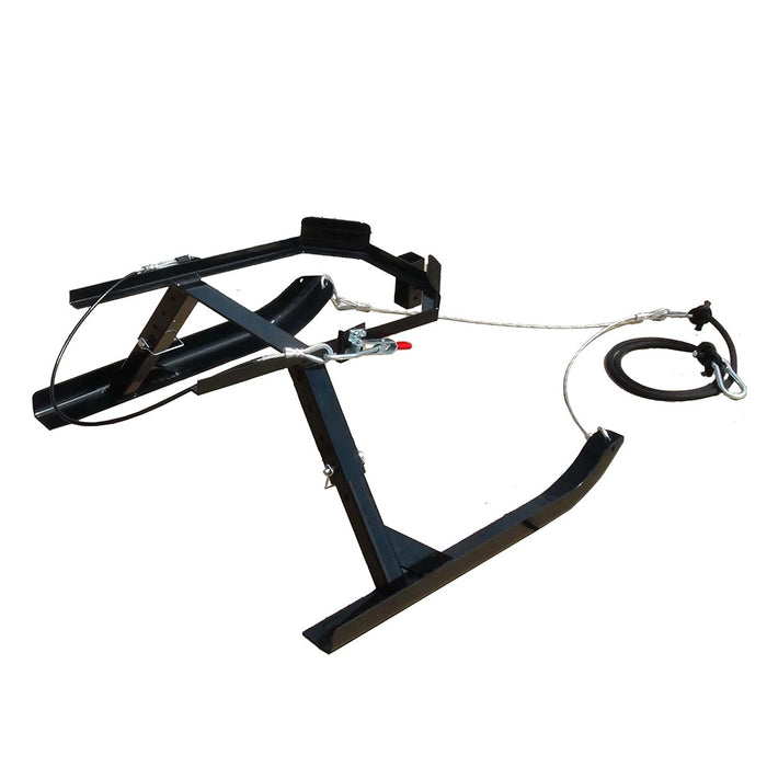 7K Something Calf Sled w/Calf Dummy Tack - Ropes & Roping 7K ROPING