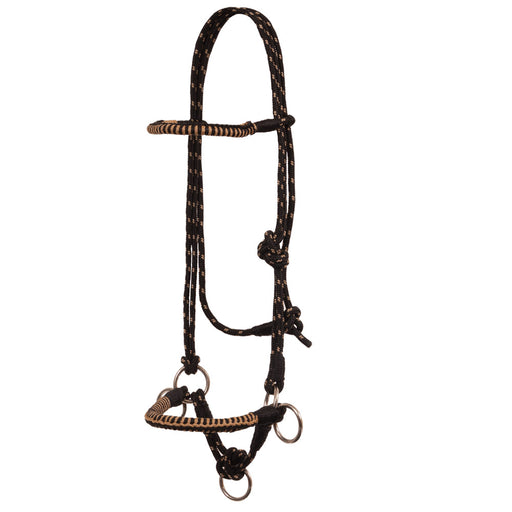 Mustang Side Pull Rope Halter Tack - Sidepulls Mustang