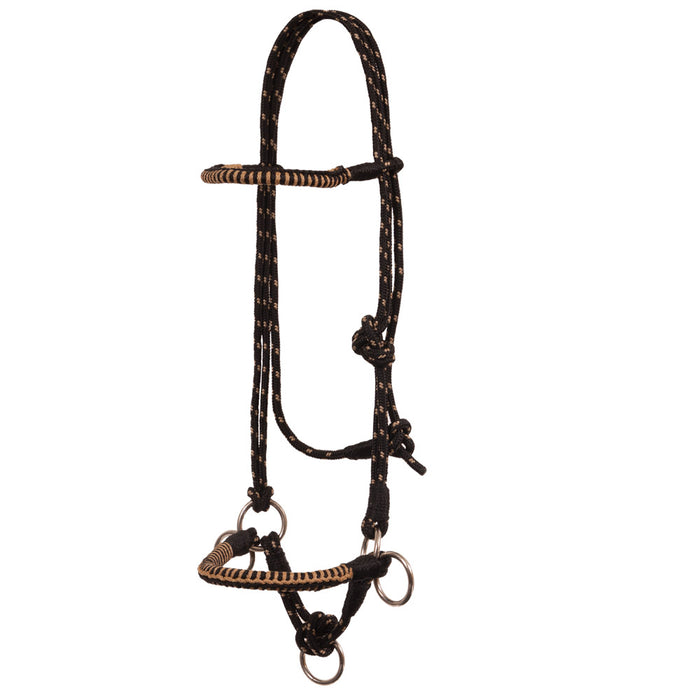Mustang Side Pull Rope Halter Tack - Sidepulls Mustang