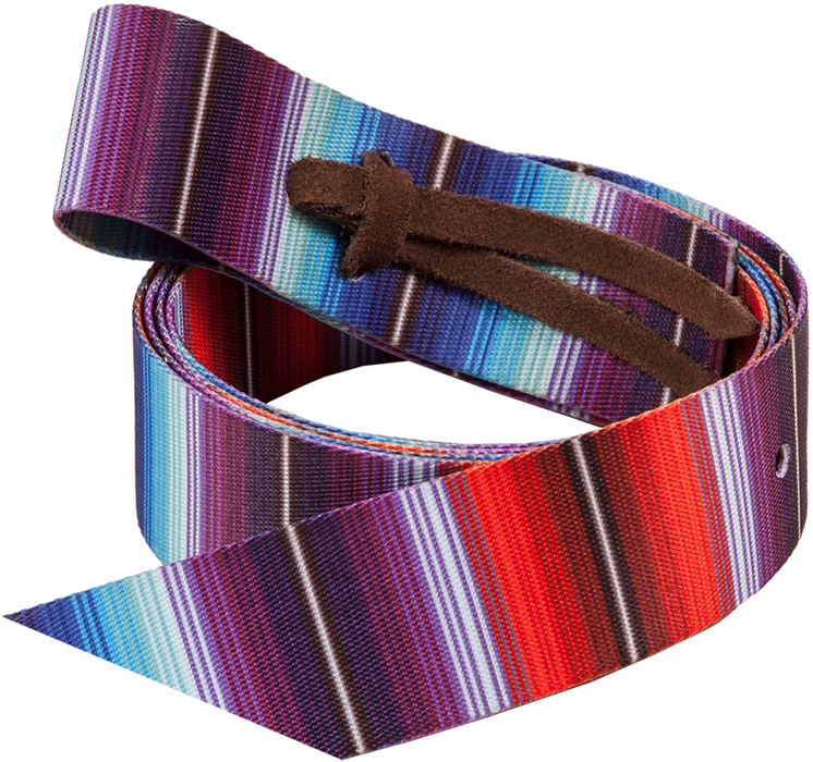 Mustang Fashion Print 6' Nylon Latigo Tie Strap Tack - Saddle Accessories Mustang Serape