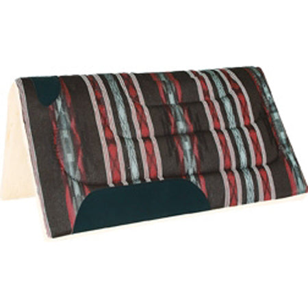 Mustang Mesa Herculon Top Economy Pad Tack - Saddle Pads Mustang Apache Black