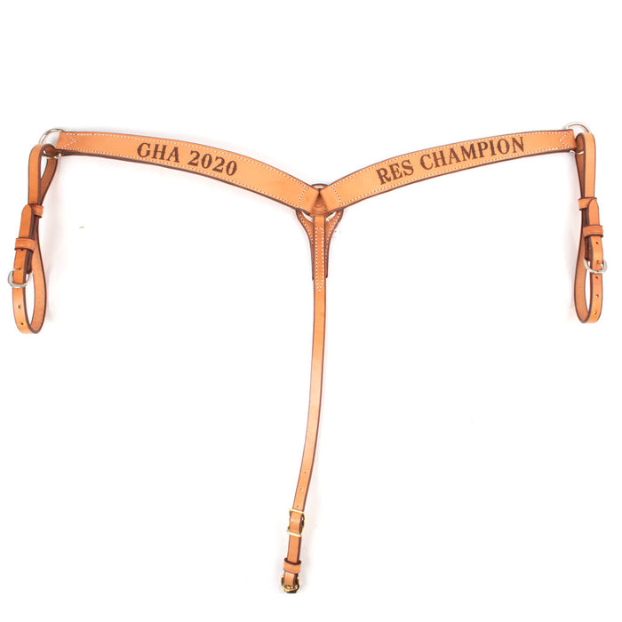 Trophy Breast Collar #4 Customs & Awards - Breast Collars Teskey's Lasered