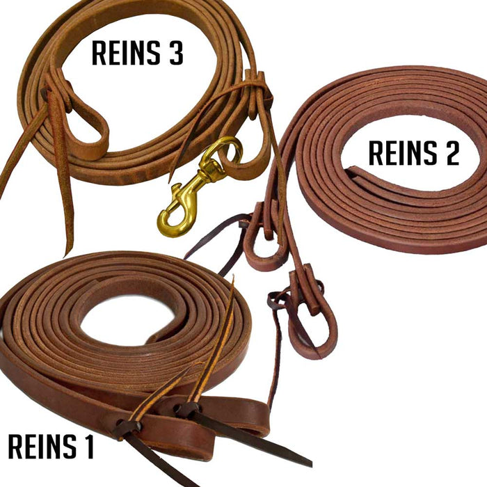 Teskey's Long Concho Square Port Bit Bridle Rig  Teskey's