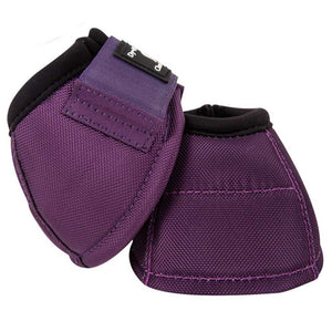 Classic Equine Dy-No Turn Bell Boots Tack - Leg Protection - Bell Boots Classic Equine Eggplant Small 