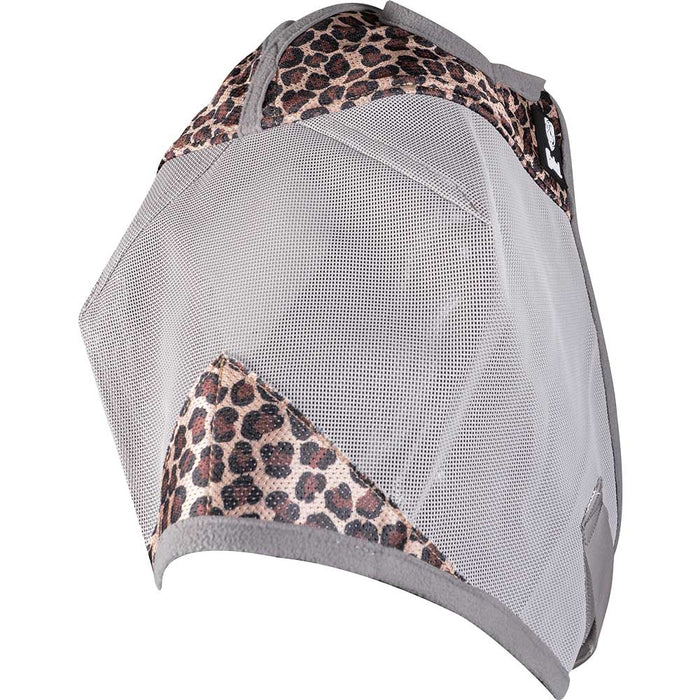 Cashel Crusader Patterned Fly Mask Equine - Fly & Insect Control Cashel Leopard Standard Weanling/Small Pony