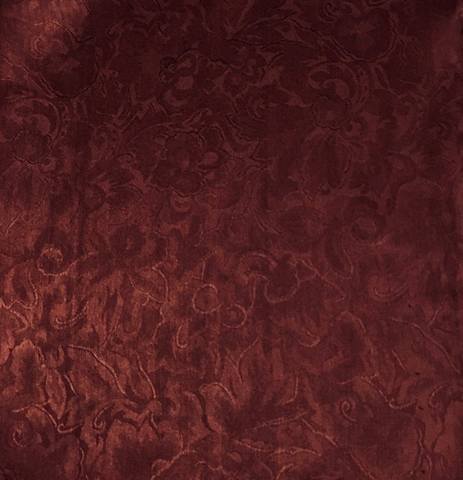 Jacquard Silk Wild Rag -Cranberry ACCESSORIES - Additional Accessories - Wild Rags & Scarves Wyoming Traders