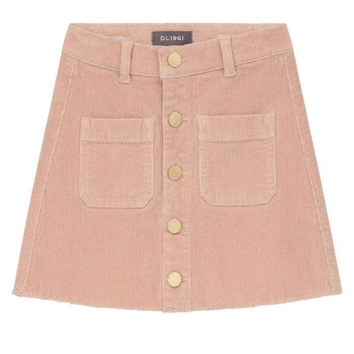 * DL1961 Girl's Jenny Corduroy Mini Skirt - Rose - FINAL SALE KIDS - Girls - Clothing - Skirts DL1961