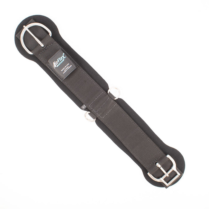 Weaver AirFlex Straight Cinch With Roll Snug Cinch Buckle Tack - Cinches Weaver 22"