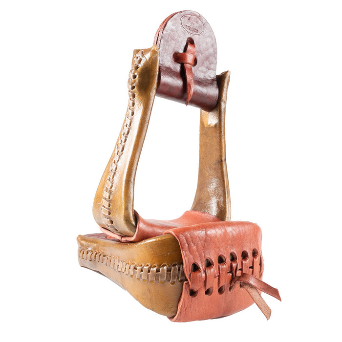 Teskey's Rawhide 3" Youth Stirrups Tack - Saddle Accessories Teskey's