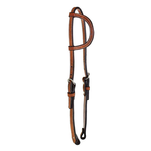 Teskey's Roughout One Ear Headstall Tack - Headstalls Teskey's Heavy Oil