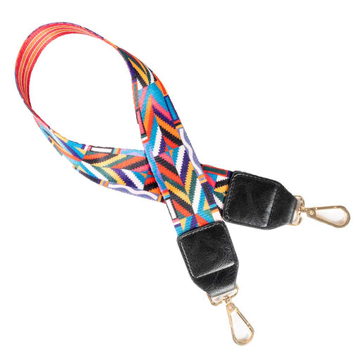 * Dani & Em Geo Purse Strap - FINAL SALE. - Multiple Colors WOMEN - Accessories - Small Accessories Pani & Eun Black