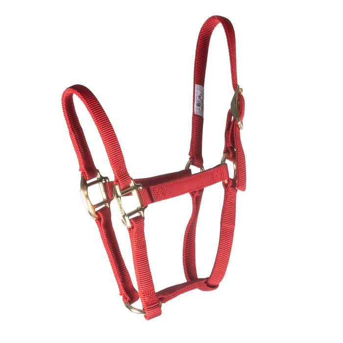 Original 3/4" Non-Adjustable Halter for Weanling/Pony Tack - Halters & Leads Weaver Red