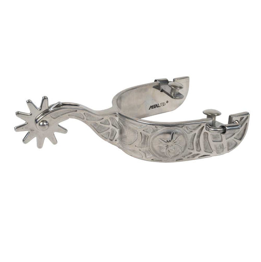Metalab Cowboy Tack Spider Large Cup Spurs Tack - Spurs Metalab