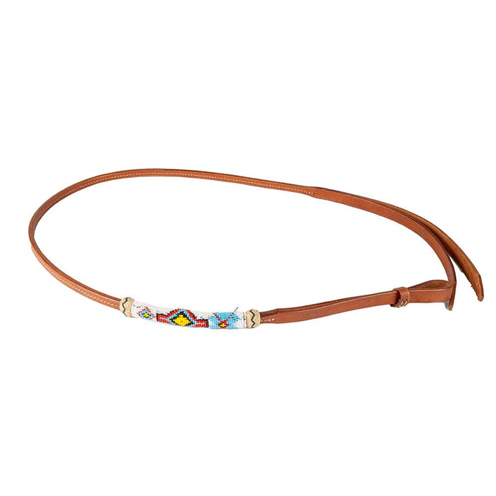 Beaded Over Under Tack - Whips, Crops & Quirts MISC White/Red/Yellow