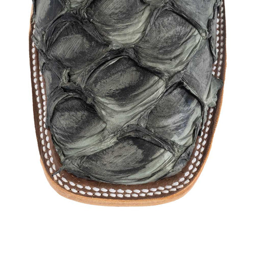 Anderson Bean Men's Grey Rustic Big Bass Boot - Teskey's Exclusive MEN - Footwear - Exotic Western Boots Anderson Bean Boot Co.