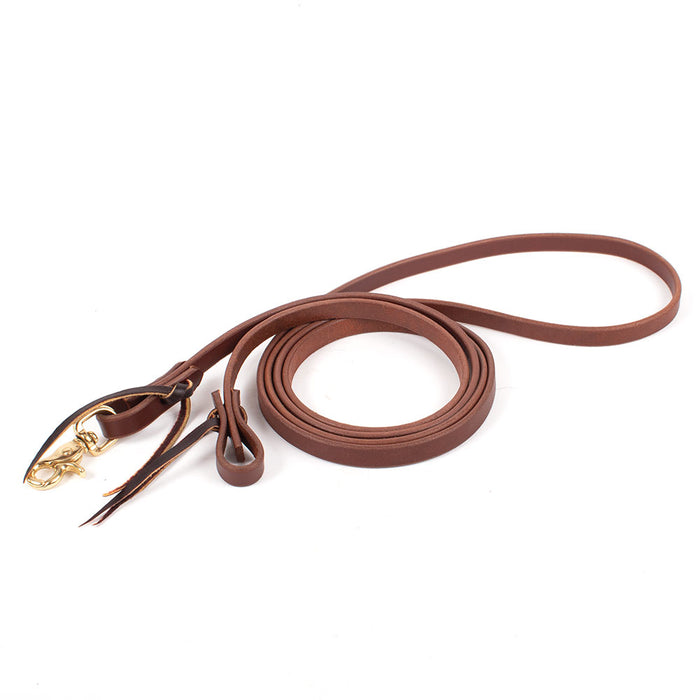 Teskey's Heavy Oil Water Loop Roping Reins Tack - Reins Teskey's 5/8"