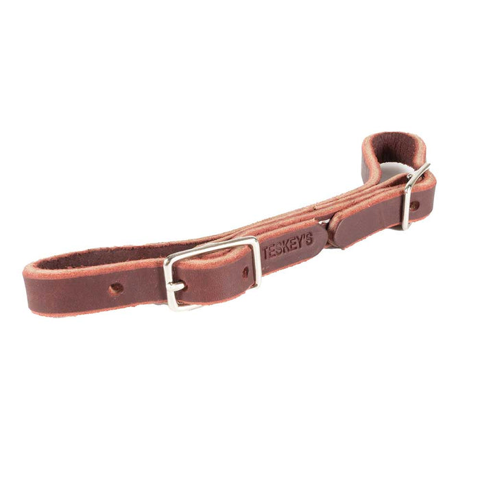 Teskey's Leather Reiners Curb Strap Tack - Bits Teskey's Latigo