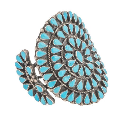 1970 D.Wood Sleeping Beauty Turquoise Cuff WOMEN - Accessories - Jewelry - Bracelets Charlotte's Collection