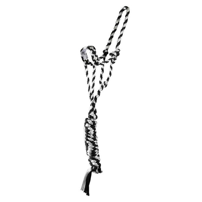 Teskey's Pony Mule Tape Halter with Lead Tack - Halters & Leads Teskey's Black/White