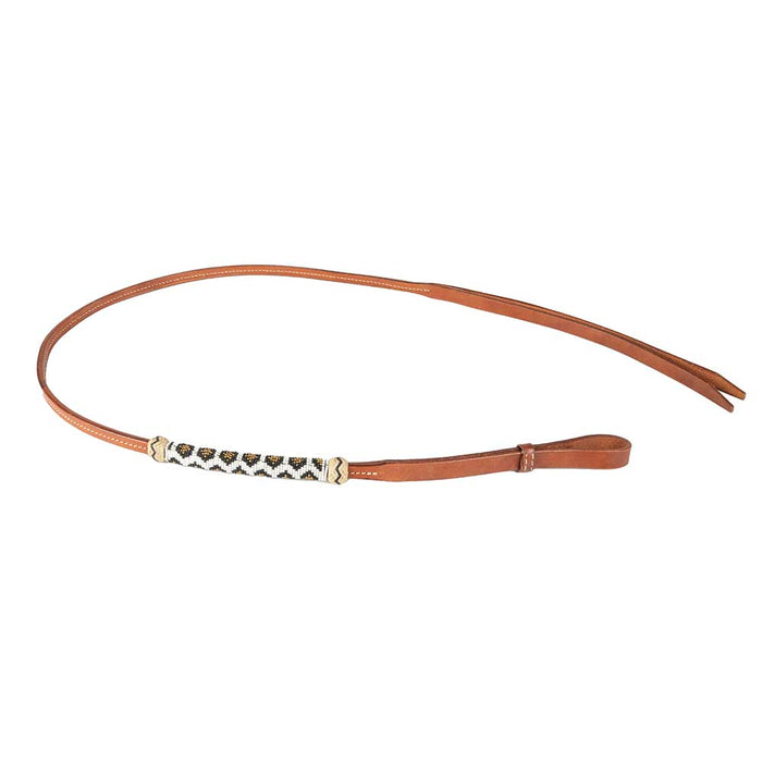 Beaded Over Under Tack - Whips, Crops & Quirts MISC White/Gold/Black