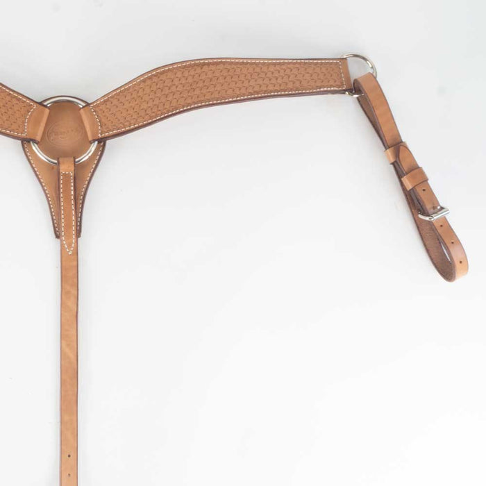 Teskey's 2-1/2" Basket Weave Breast Collar Tack - Breast Collars Teskey's