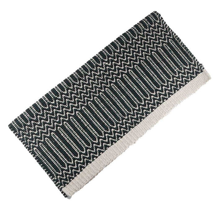 Mustang Double Weave Saddle Blankets Tack - Saddle Pads Mustang Hunter Green