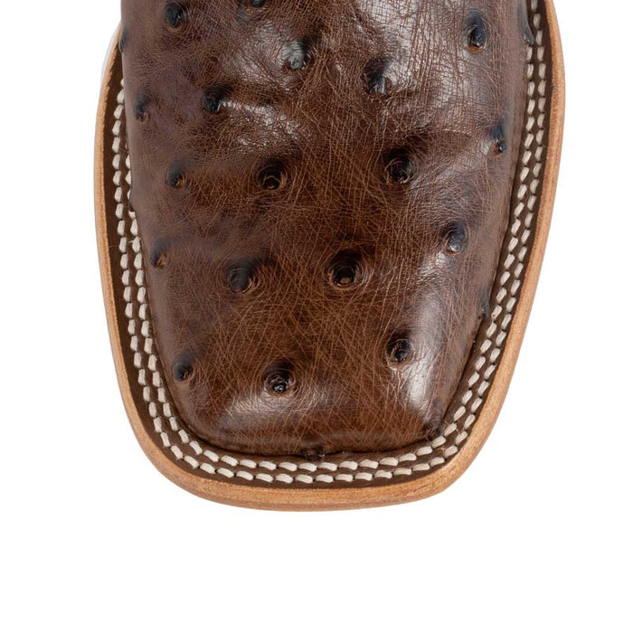 Macie Bean Kango Tobac Full Quill Ostrich Boot WOMEN - Footwear - Boots - Exotic Boots Macie Bean