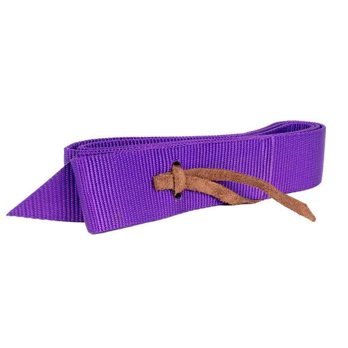 Performance Pony Co. Nylon Latigo Tie Strap Tack - Saddle Accessories Performance Pony Co. Purple