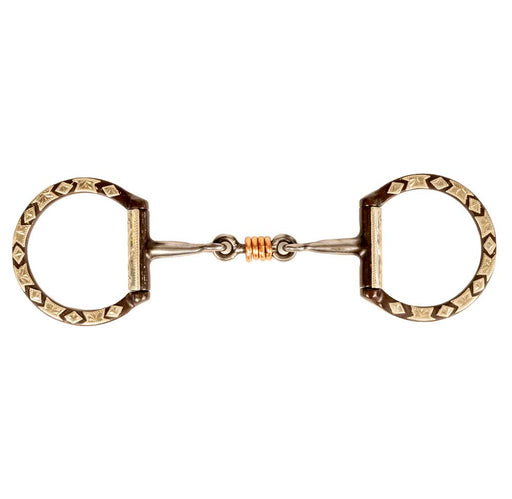 Brown Dee Ring Dog Bone Mouth Bit Tack - Bits Formay