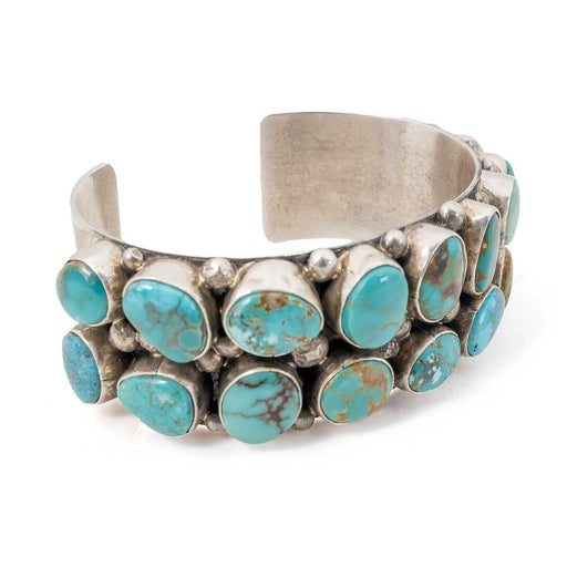 Betta Lee Kingman Turquoise Cuff Bracelet WOMEN - Accessories - Jewelry - Bracelets Indian Touch of Gallup