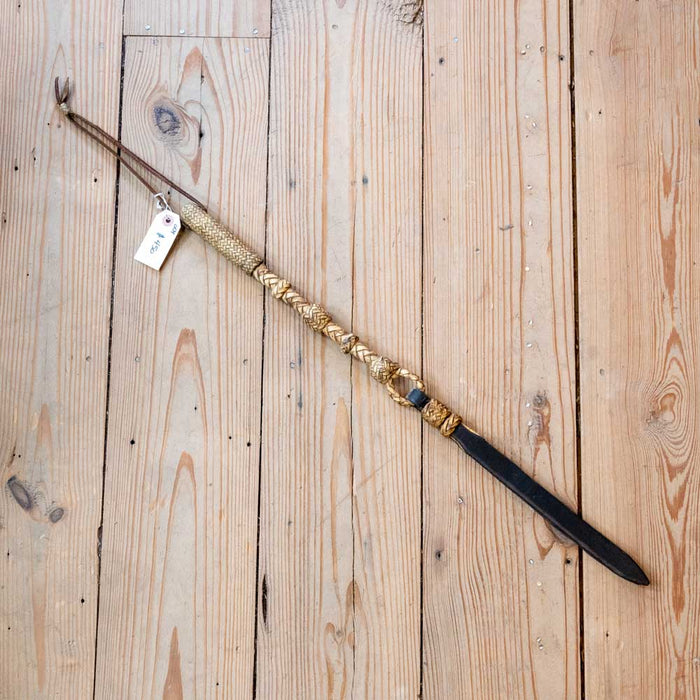 27" Braided Rawhide Quirt Tack - Whips, Crops & Quirts MISC