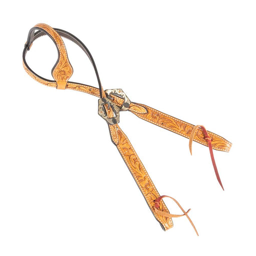 Teskey's Floral One Ear Headstall Tack - Headstalls Teskey's