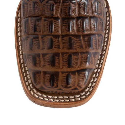 Horse Power Kid's Chocolate Crocodile Print Boot KIDS - Footwear - Boots Anderson Bean Boot Co.