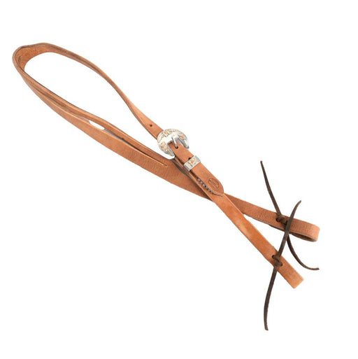 Teskey's Split Ear Headstall w/Floral Buckle Tack - Headstalls Teskey's Natural