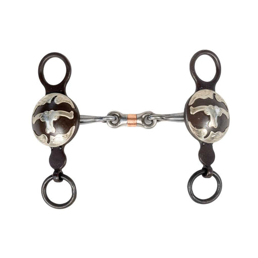 BR Steer Concho Dog Bone Bit Tack - Bits Formay