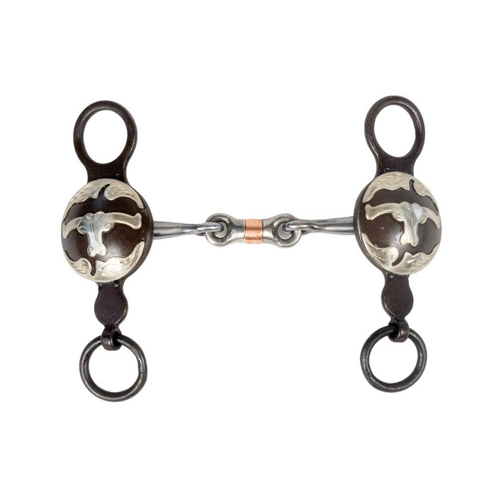 BR Steer Concho Dog Bone Bit Tack - Bits Formay