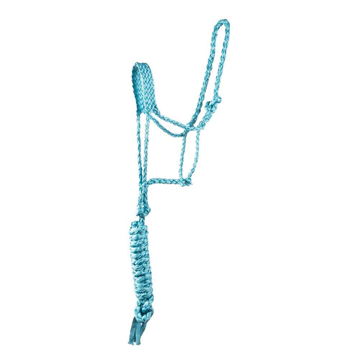 Teskey's Mule Tape Halter with Lead Tack - Halters & Leads Teskey's Turquoise