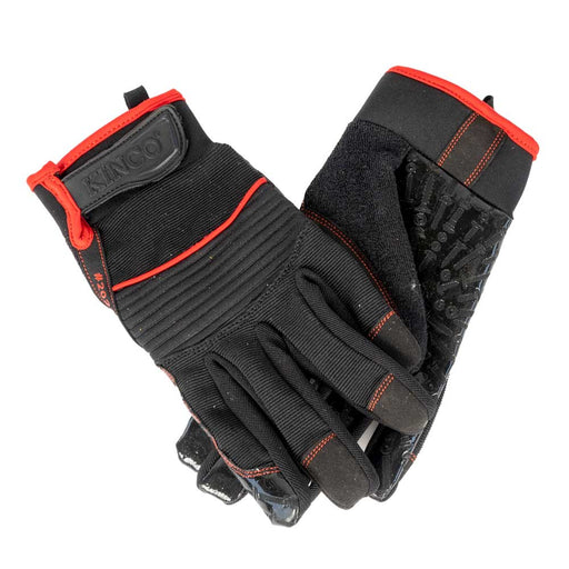Kinco Pro Handler Synthetic Gloves with Pull Strap For the Rancher - Gloves Kinco M