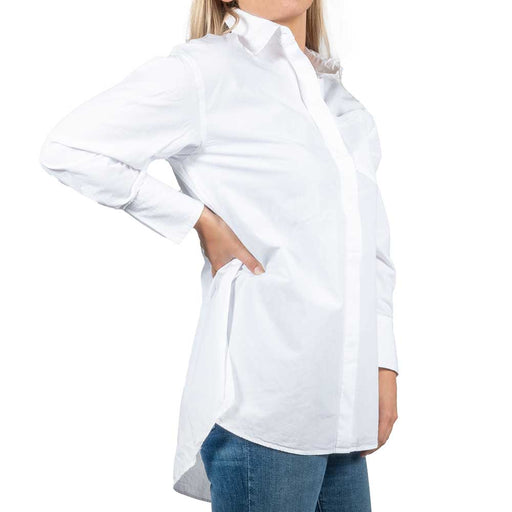 White Button Up Blouse WOMEN - Clothing - Tops - Long Sleeved RD International