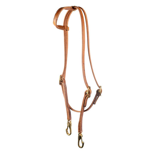 Teskey's Snap One Ear Headstall w/Throat Latch Tack - Headstalls Teskey's