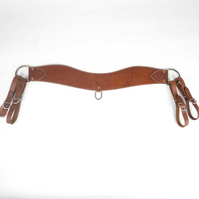 Teskey's 4" Harness Leather Tripping Collar Tack - Breast Collars Teskey's