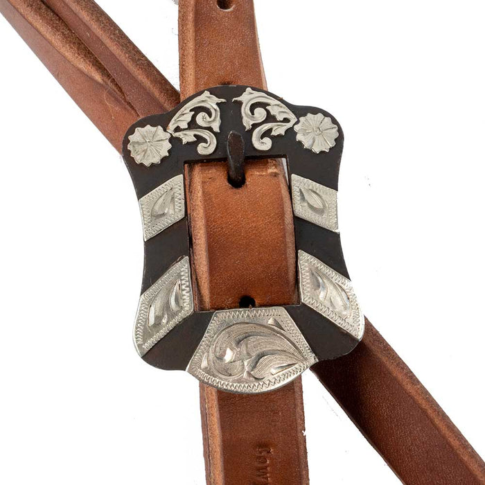 Cowperson Tack 3/4" Slit Ear Headstall Tack - Headstalls Cowperson Tack