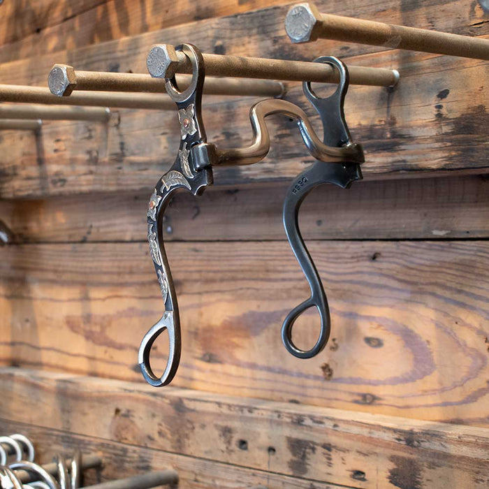 Teskey's Flat Shank Square Port Bit Tack - Bits Teskey's
