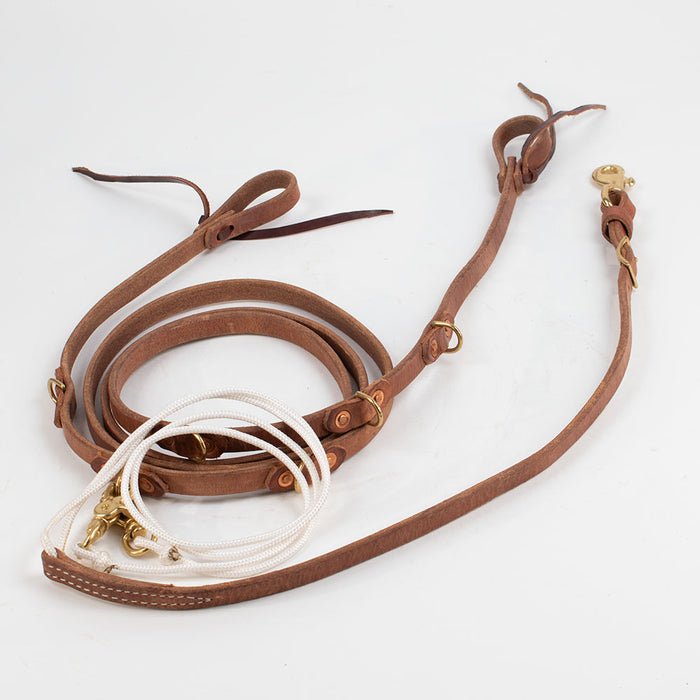 Teskey's Roping Rein German Martingale Tack - Training Teskey's Natural