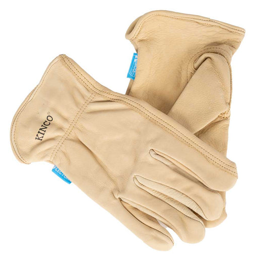 Kinco Water-Resistant Premium Grain Cowhide Driver Gloves For the Rancher - Gloves Kinco M