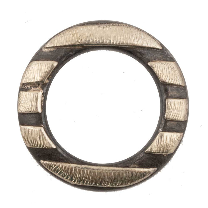Teskey's Small Silver Bar O Ring Tack - Conchos & Hardware Teskey's