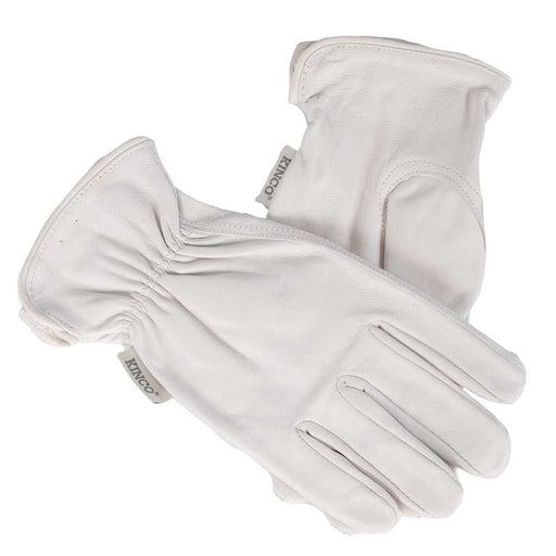 Kinco Woman's Pearl Premium Grain Goatskin Driver Gloves For the Rancher - Gloves Kinco S