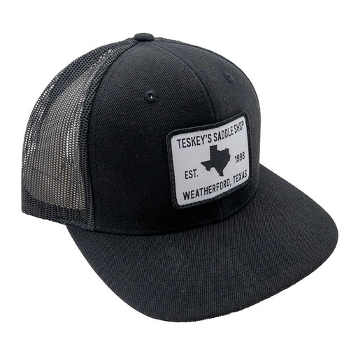 Teskey's 98 Saddle Shop Cap - Solid Black TESKEY'S GEAR - Baseball Caps Teskey's
